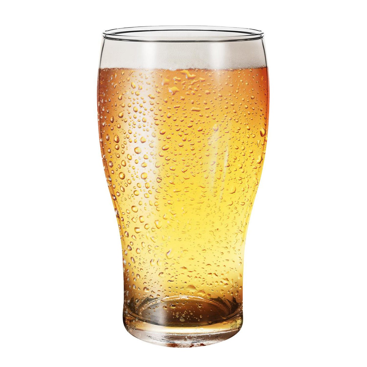 VINSANI Tulip Beer Glasses Set of 6 – Clear Glass for Craft Beer, Ales & Cocktails