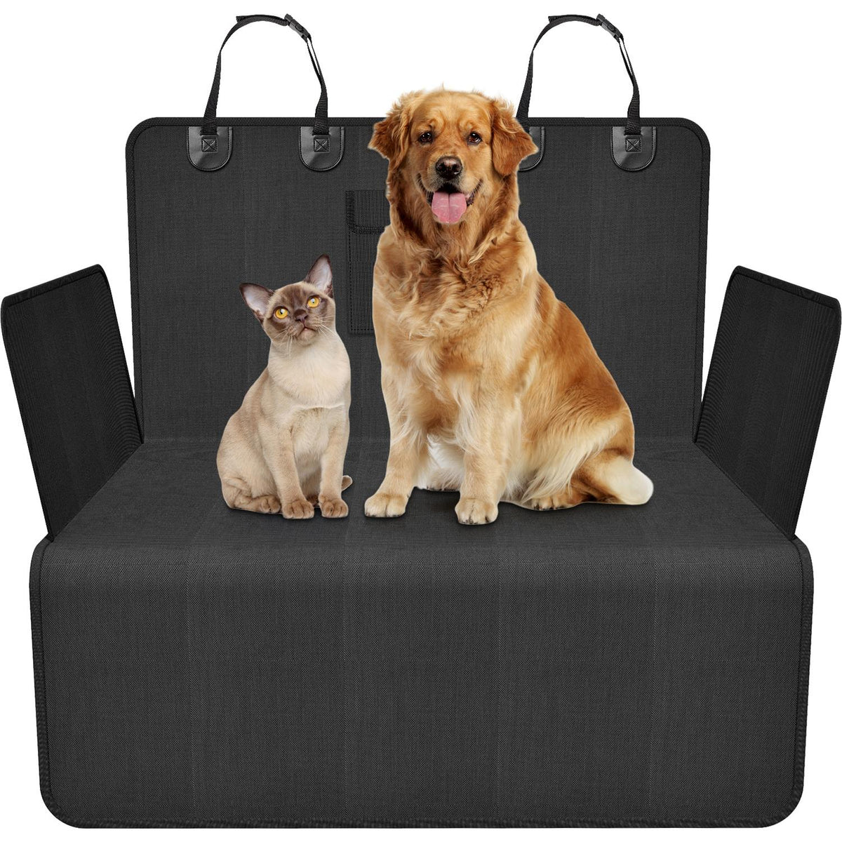Vinsani Pet Car Boot Mat with Storage Bag – 600D Oxford Fabric Boot Protector for Dirt, Spills & Fur