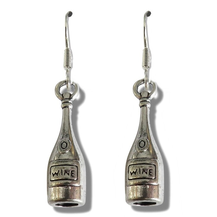 Aye Do Gifts Wine Bottle Drop Earrings – Fun Gift Jewellery for Wine Lovers
