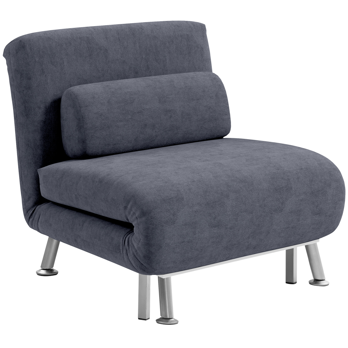 HOMCOM convertible chair in chaise longue position