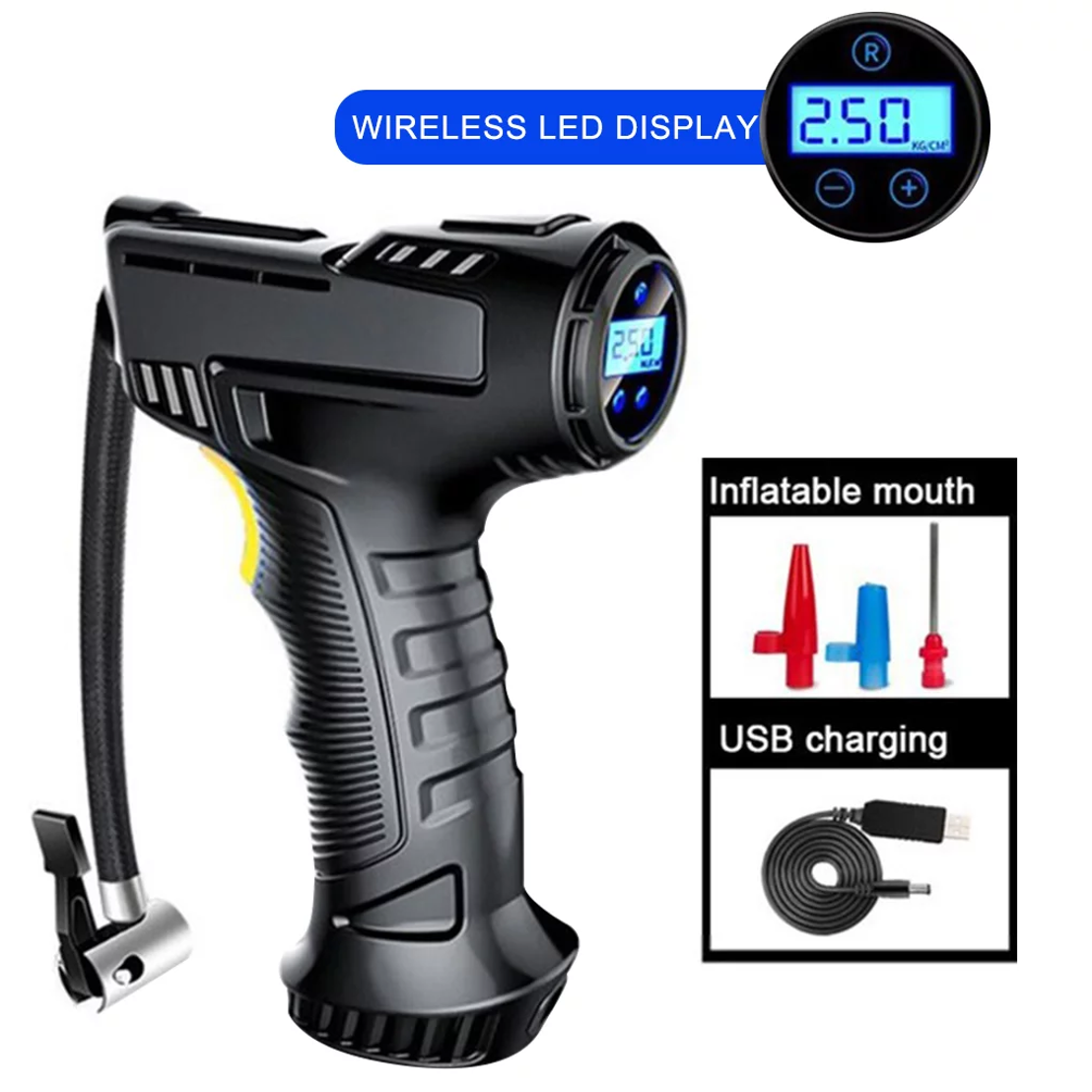 Avilo 120W Rechargeable Tyre Inflator – Portable Car Tyre Pump (C232540)