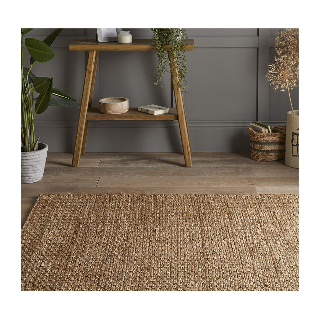 Salford Chunky Jute 120x170cm Natural Rug