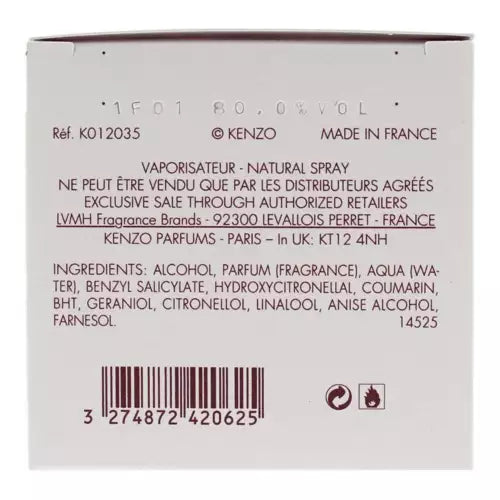 Kenzo Amour (Fuschia Edition) Eau de Parfum Spray 100ml β Floral, Woody Fragrance for Women