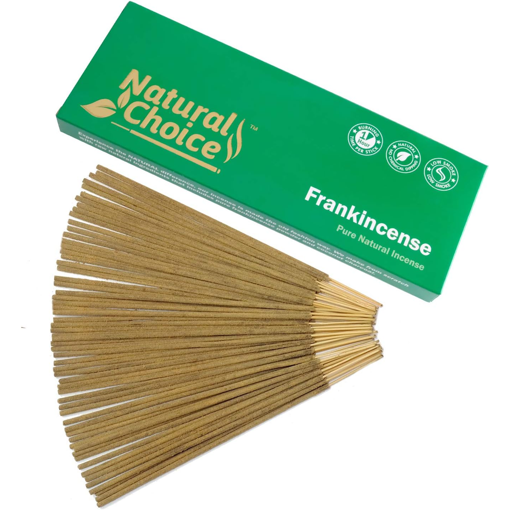Natural Choice Frankincense Incense, 100g – Premium Natural Blend