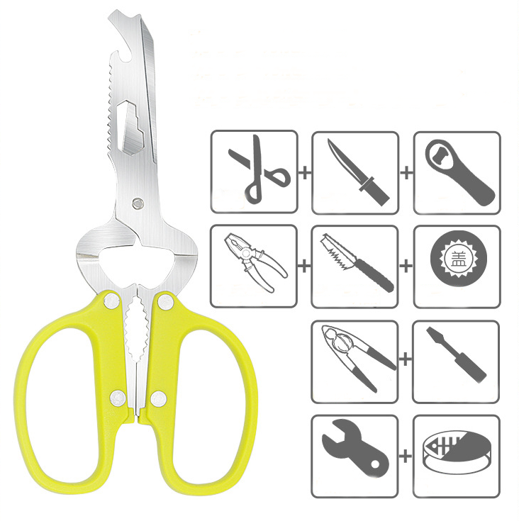 Avilo 10 in 1 Multi-Functional Scissors – Practical Multi-Purpose Cutting Tool