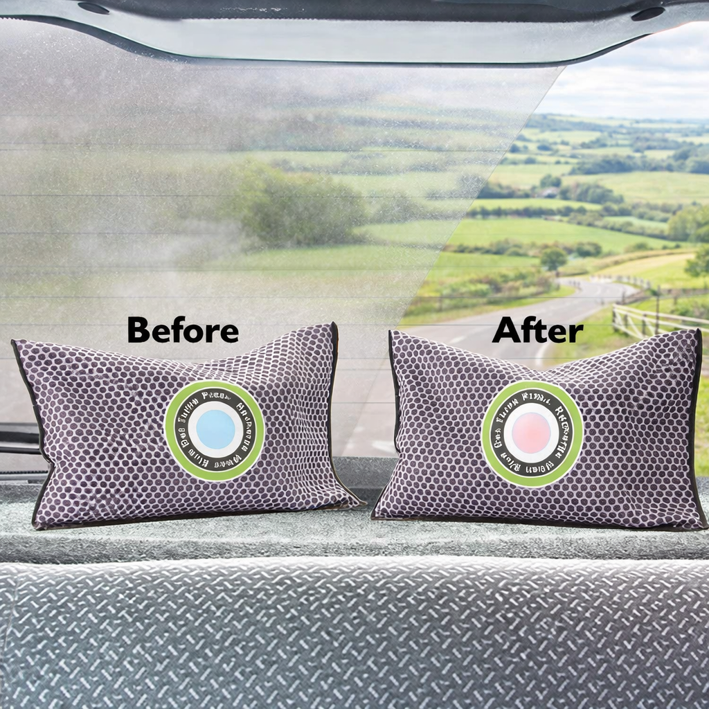 Avilo Car Dehumidifier with Indicator, Set of 2 – Practical, Economical Moisture Absorber
