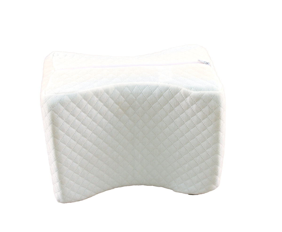 Contour Memory Foam Leg Pillow – Comfortable Support for Side Sleepers