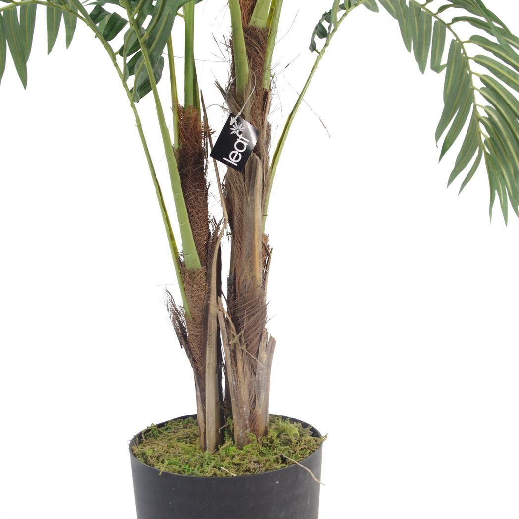 120cm Artificial Palm Tree – Copper Metal Planter