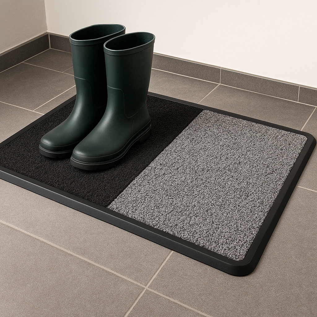 Avilo Double Doormat with Dual Surfaces – Easy to Clean Two-in-One Entrance Mat