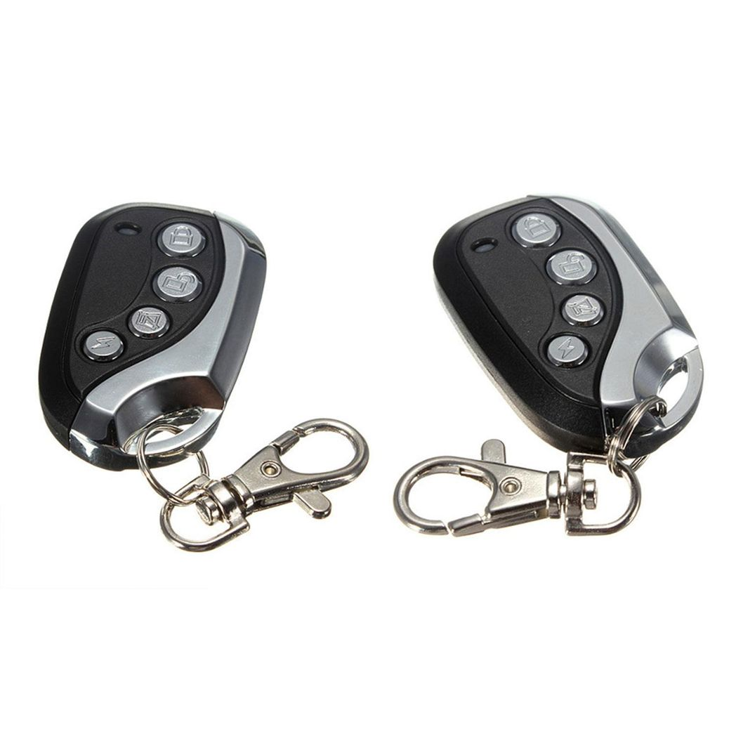 Aquarius Wireless Universal Remote Control Key Fob – Copies Up to 4 Codes for Electric Gate and Garage Door