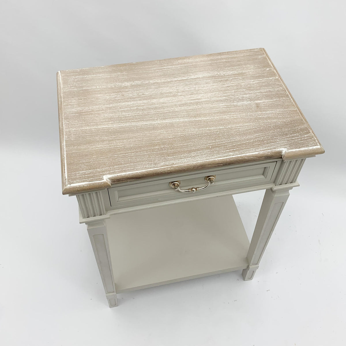 AcaciaHome 78cm Wooden Table with Drawer – Sturdy Polished Finish for Home or Office, Side or Study Use