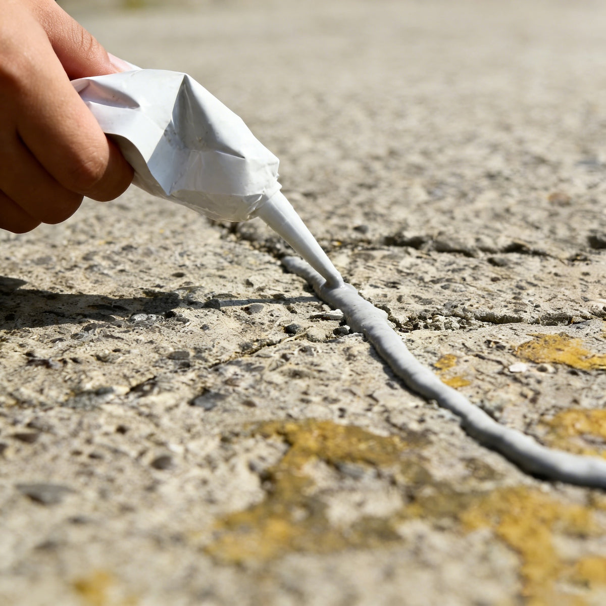 Avilo DeepSeal Concrete Crack Repair – No-Mix Waterproof Self-Levelling Filler for Walls, Patios and Driveways