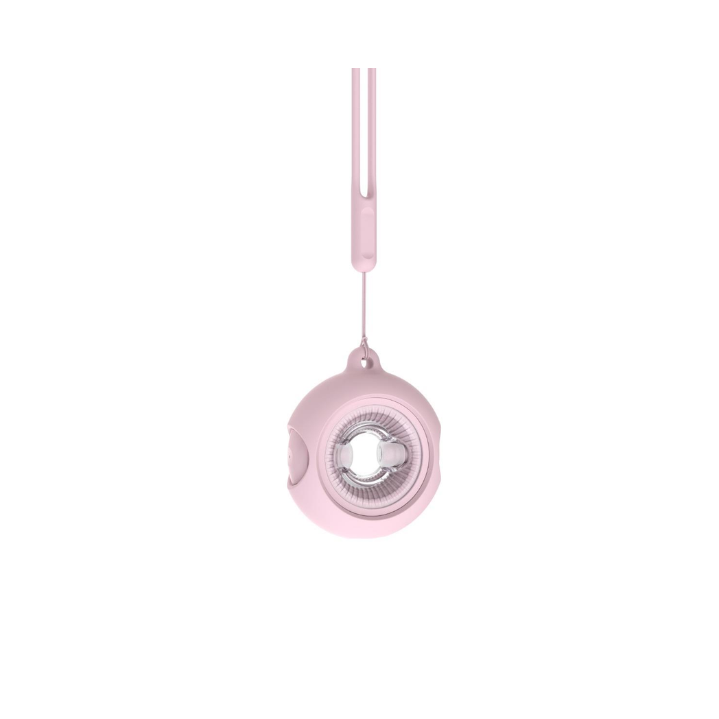 WYEWAVE True Wireless Earbuds with Necklace and Charging Case, Soft Touch – Bluetooth Earphones, Pink