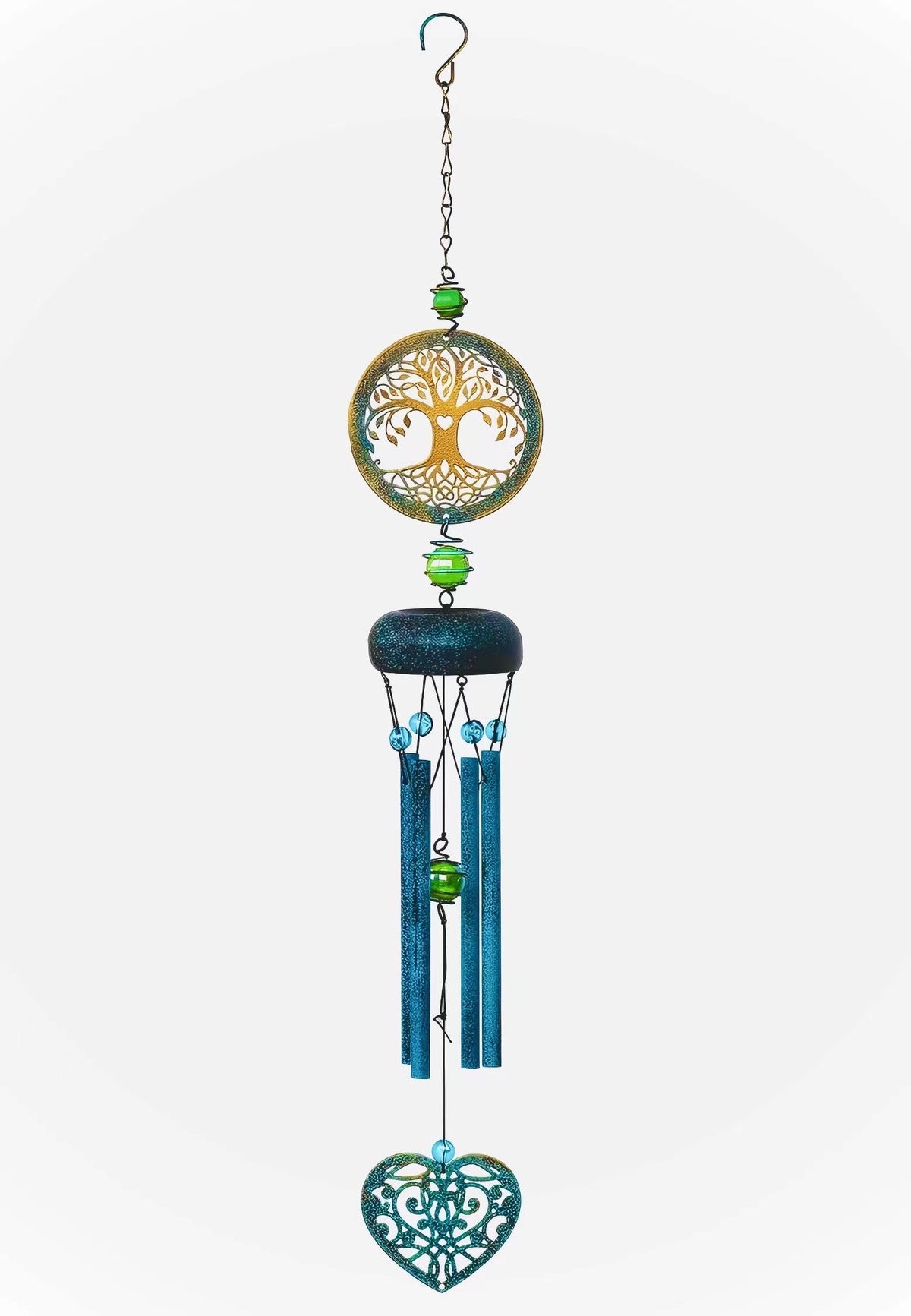 Avilo Tree of Life Windchime – Decorative Hanging Chime for Porch or Garden