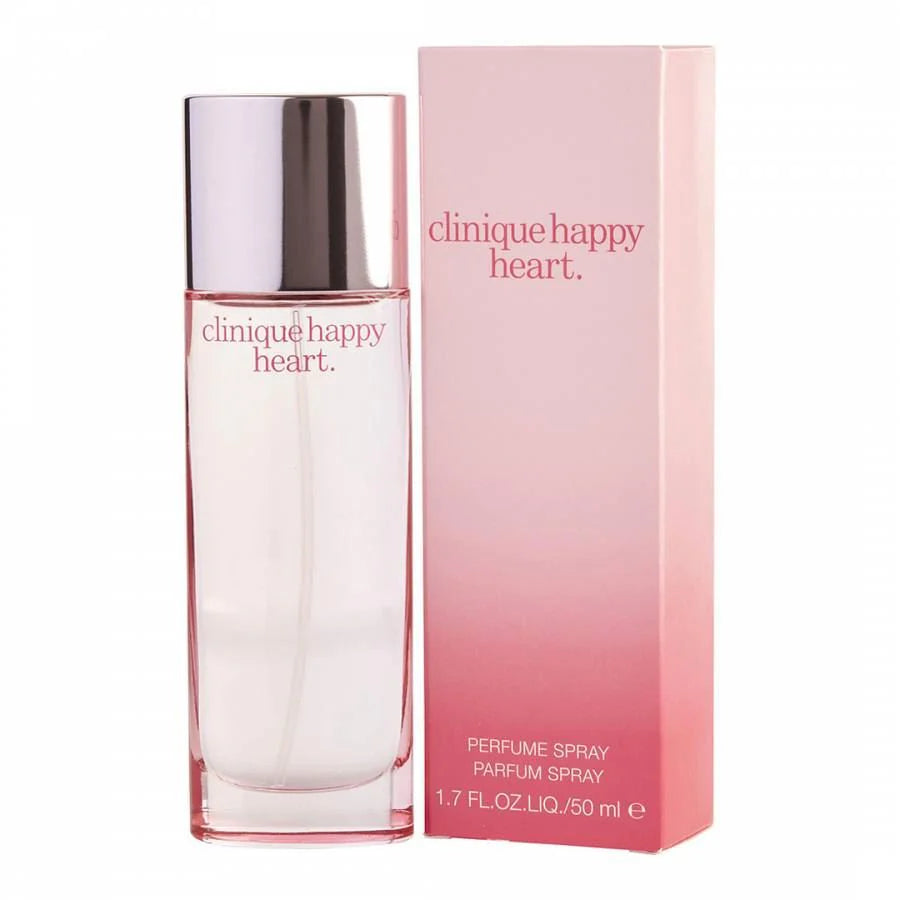 Clinique Happy Heart Eau de Parfum Spray 50ml β Fresh & Citrus, Floral Fragrance for Women