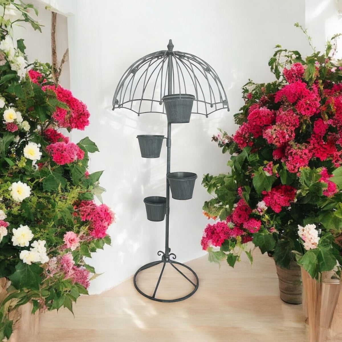 130cm Rust-Resistant Metal Garden Planter