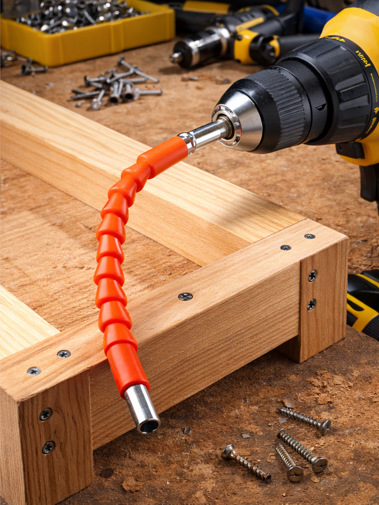 Avilo Flexible Driver Bit Holder – Reach Difficult to Access Screws Easily
