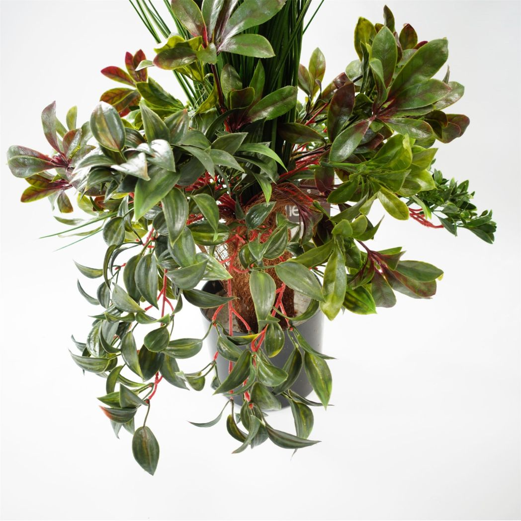 90cm UV Resistant Artificial Grass Plant with Foliage Base