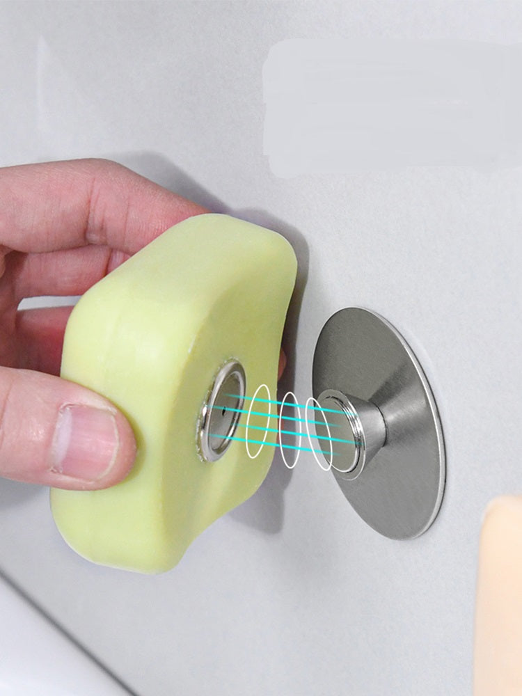 Avilo Magnetic Soap Holder – Extends Soap Life and Avoids Soap Scum Stains