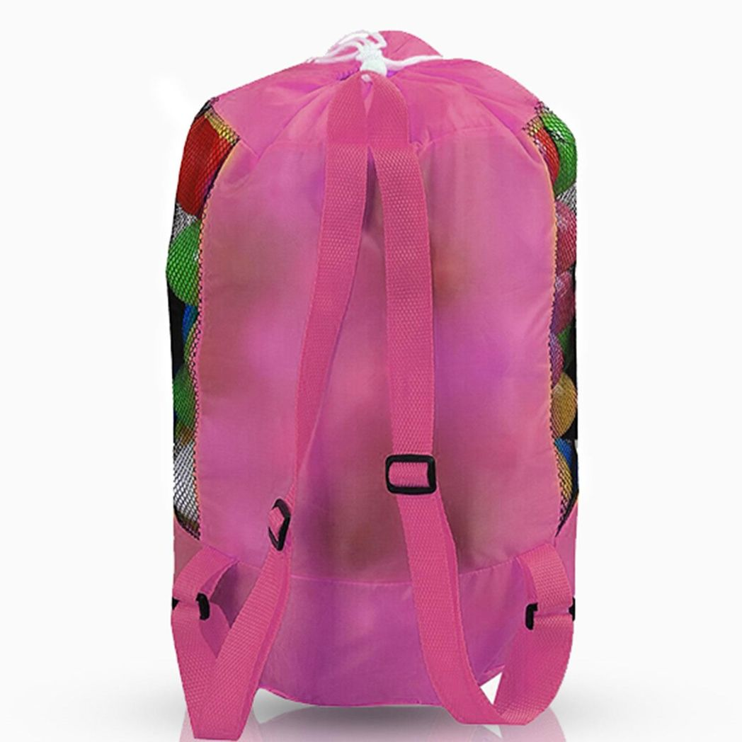 Doodle Nylon Toy Storage Bag and Play Mat with Drawstring – Foldable Kids Toy Organiser, Pink