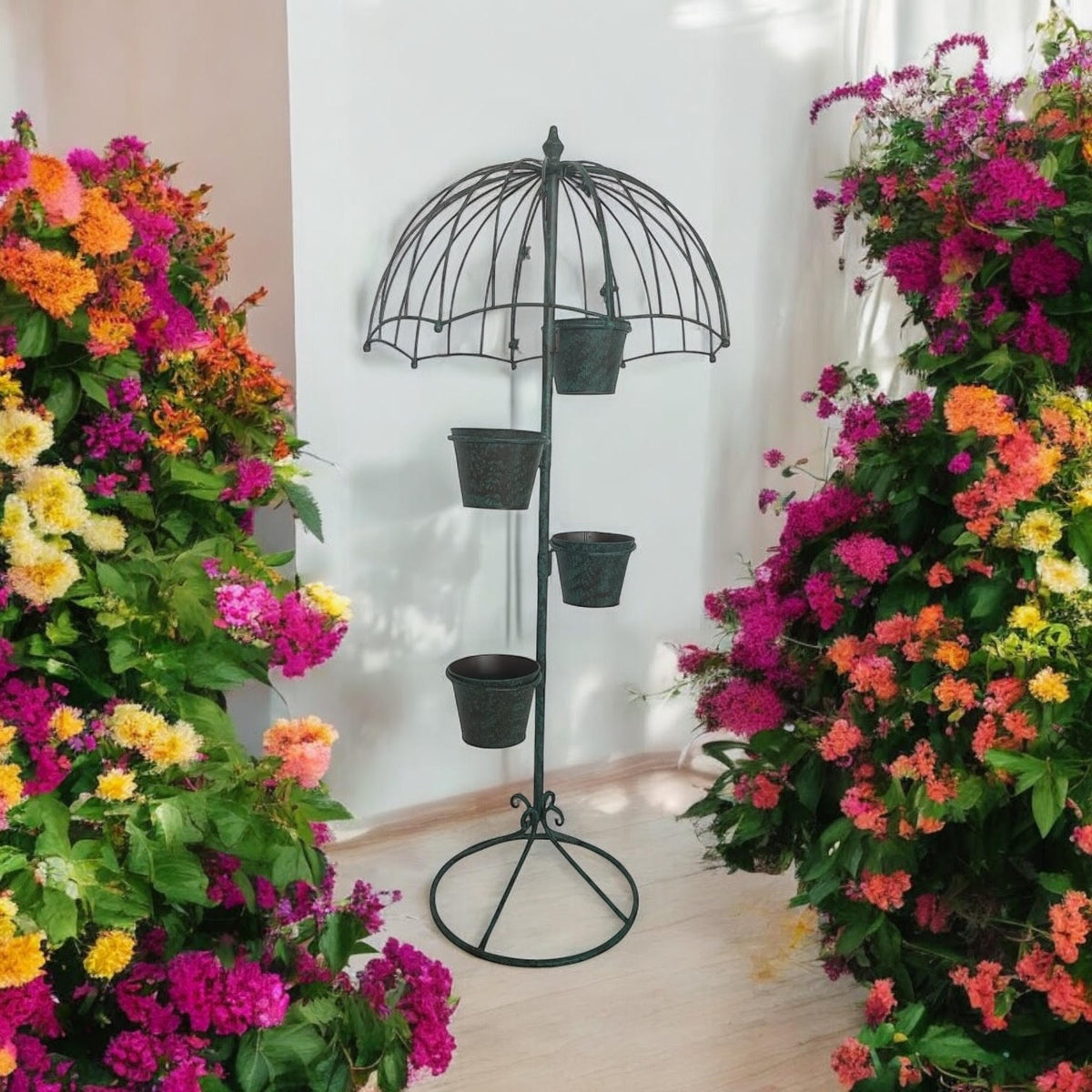 130cm Rust-Resistant Metal Garden Planter