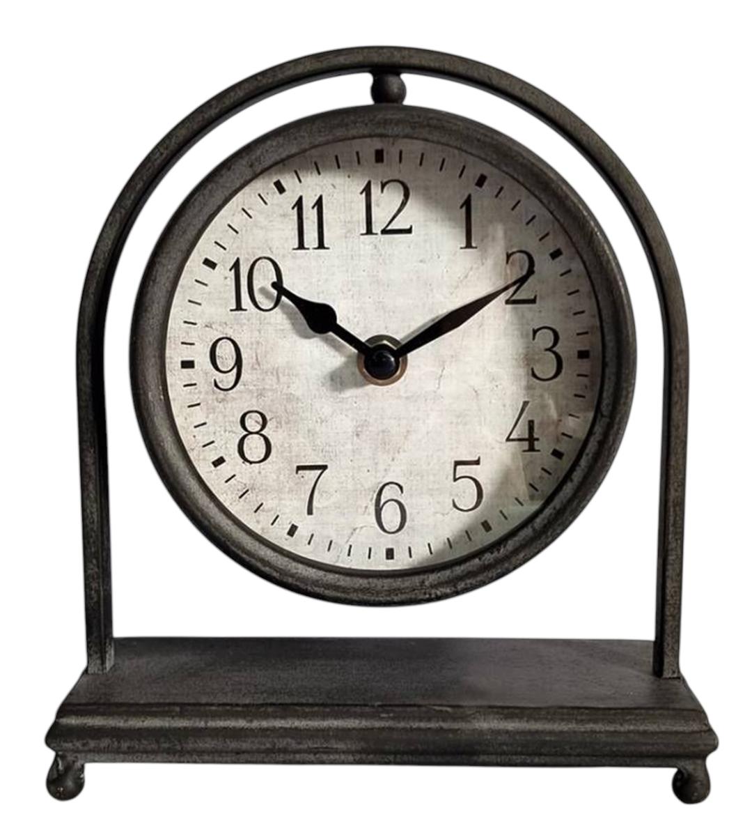 Elegant Silent Sweep Mantel Clock with Easy-to-Read Face – Quiet Tabletop Timepiece for Living Room & Bedroom