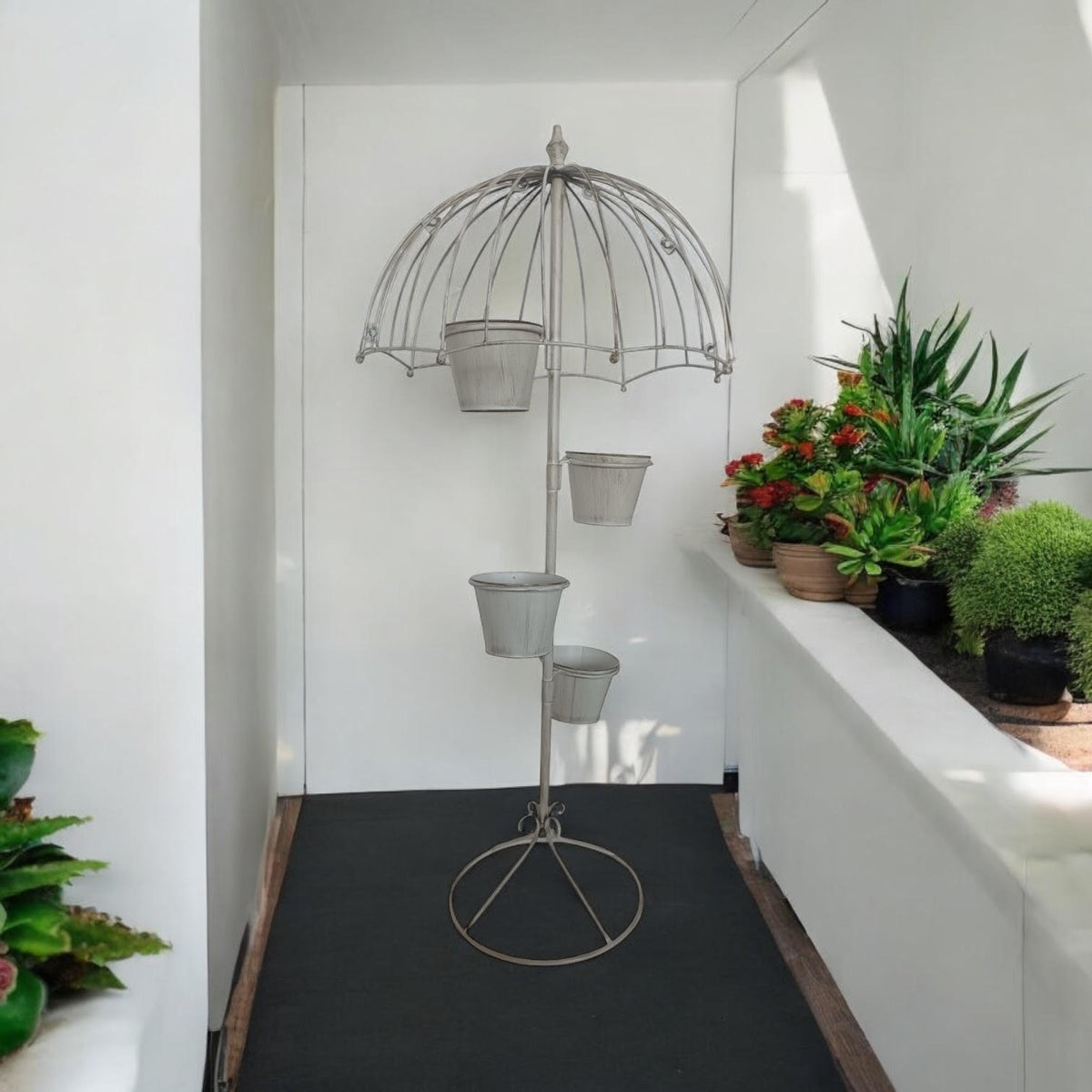 130cm Rust-Resistant Metal Garden Planter