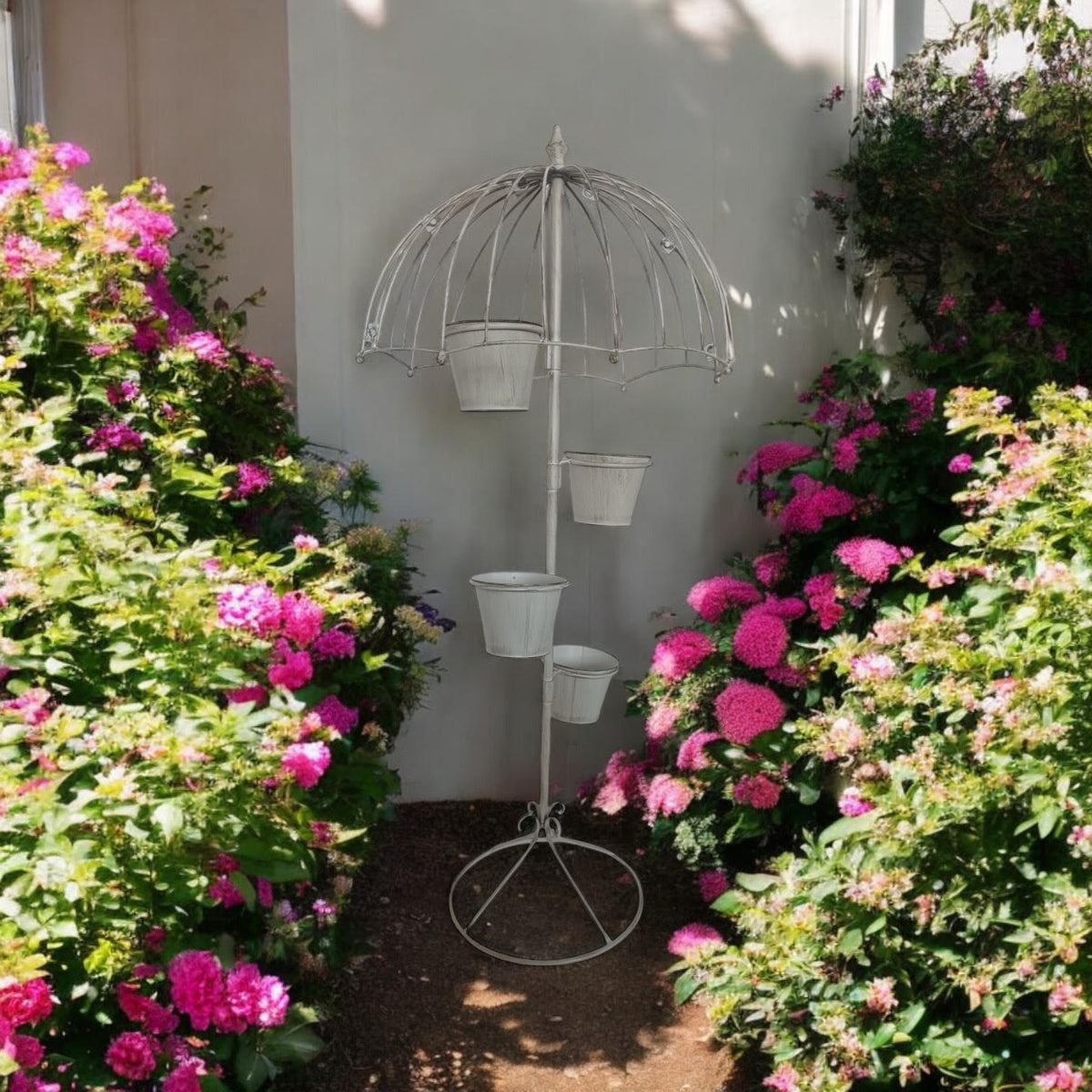 130cm Rust-Resistant Metal Garden Planter