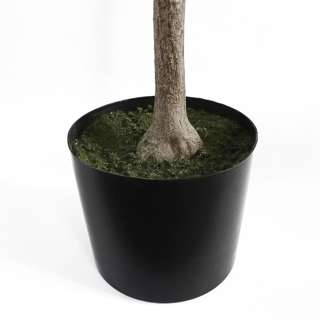 Premium Artificial Lemon Tree, 150cm with Realistic Foliage and Weighted Pot – Faux Plant for Home Display