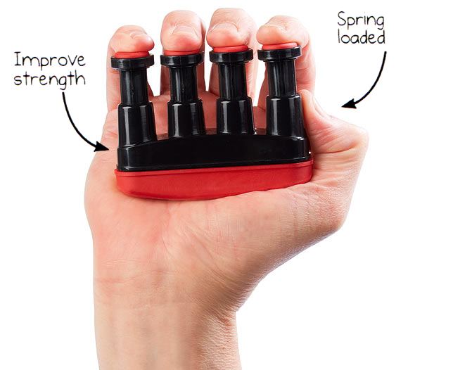 Avilo Finger Hand Exerciser Set of 2 – Hand Strengthening Trainer for Musicians and Weak Hands