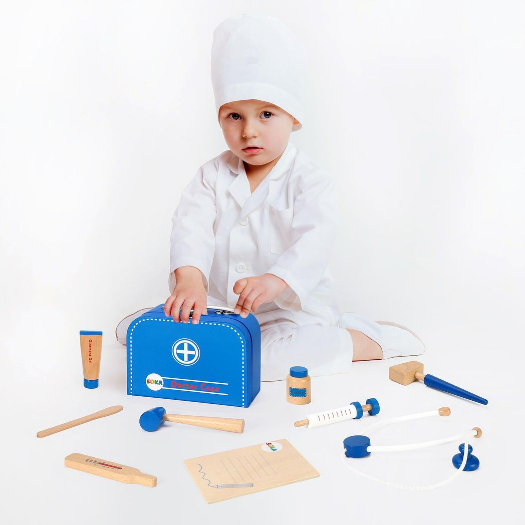SOKA Doctor Case Role Play Set – Imaginative Pretend Play Toy for Learning and Creativity