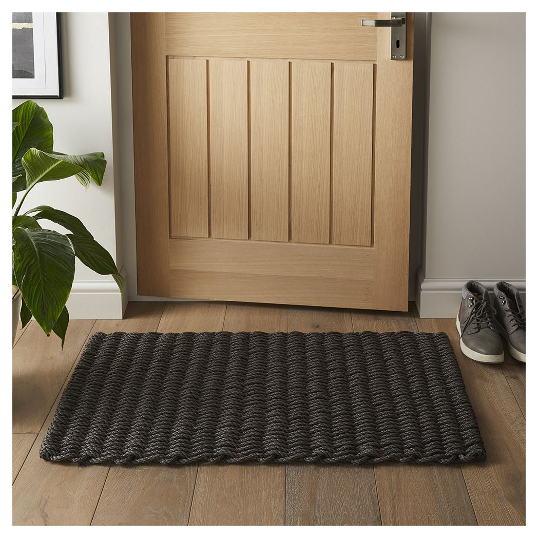 Didsbury Braided Doormat, 55 x 100cm – Slate