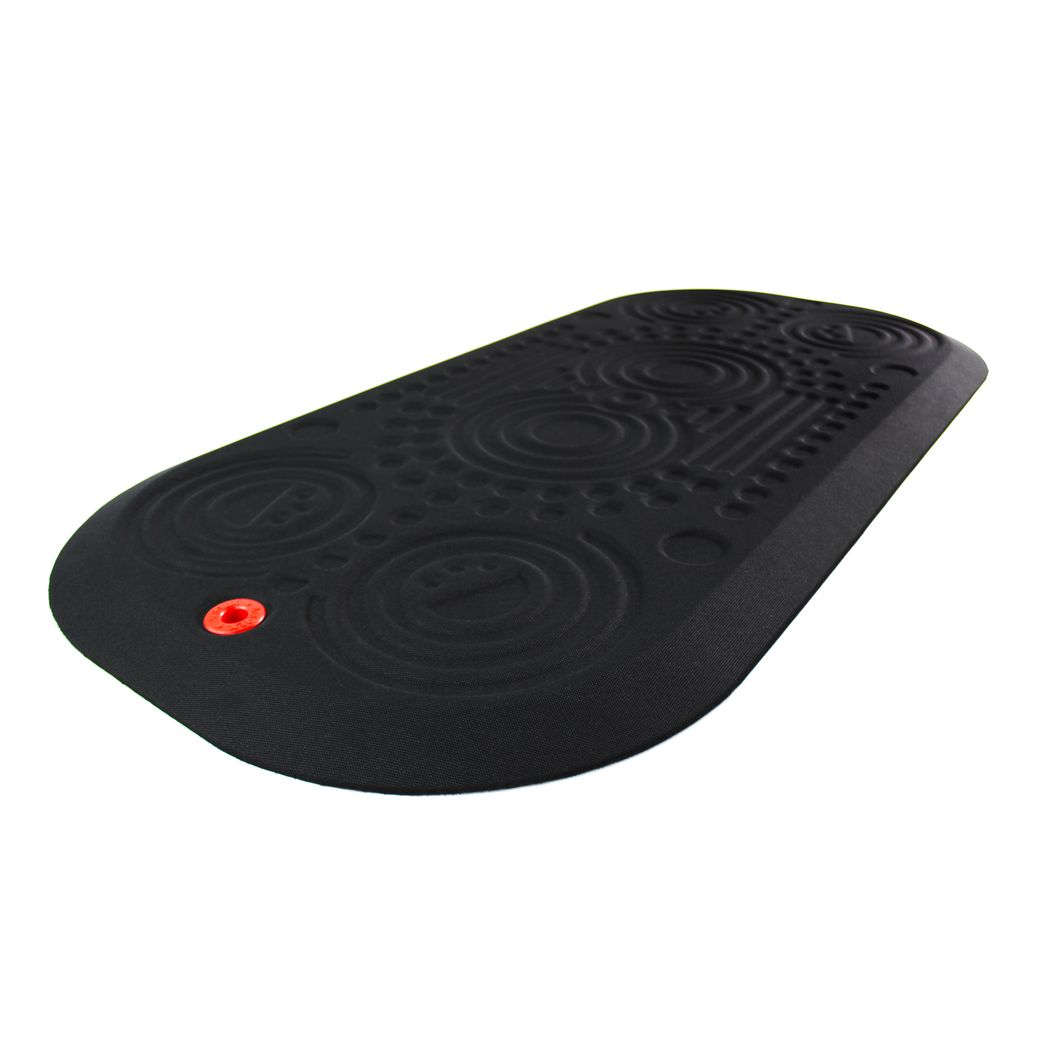 Floortex AFS-TEX 3000X Active Anti-Fatigue Mat, 50 x 100cm – Ergonomic Standing Mat for Office or Home, Black