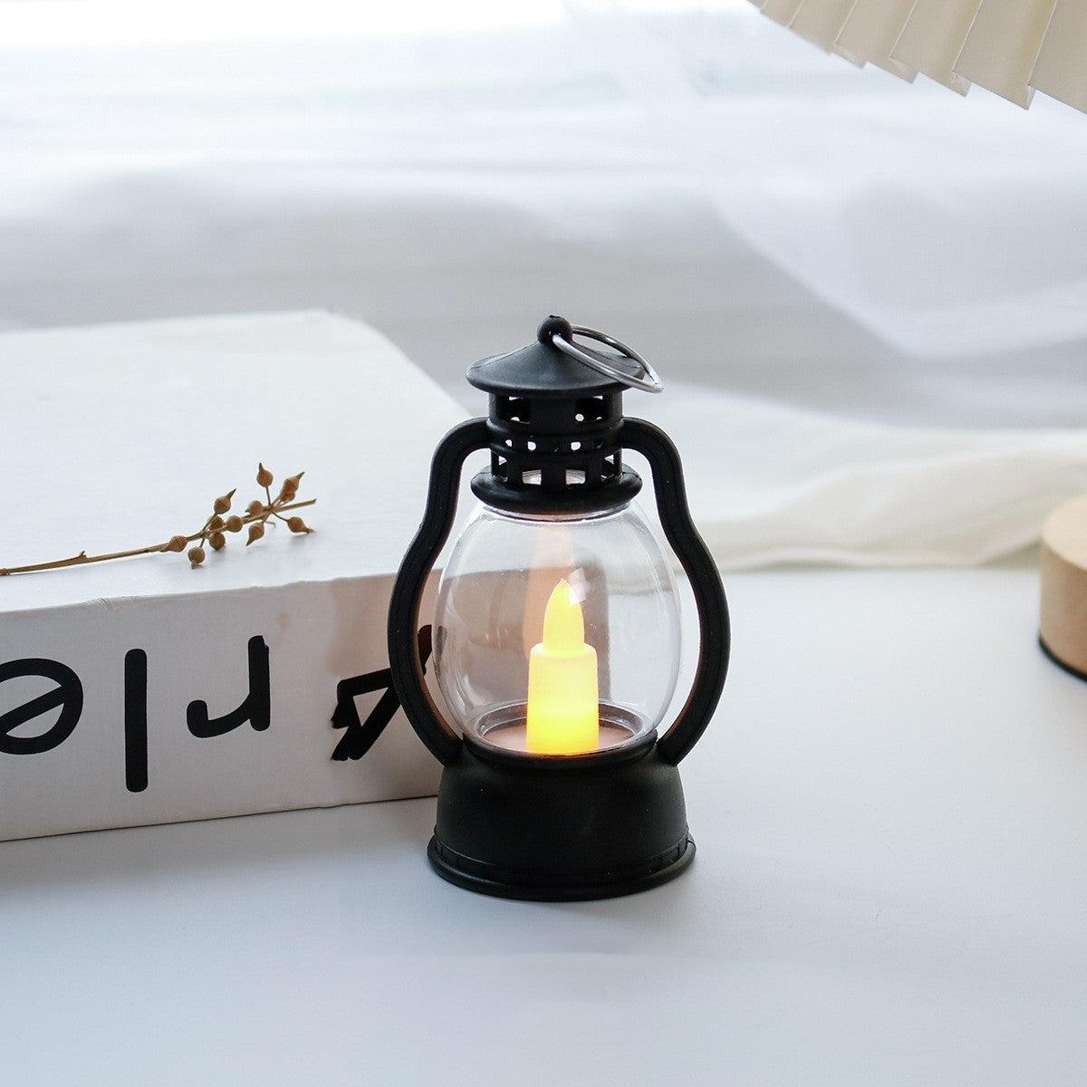 Set of 6 Mini Lanterns – Brown