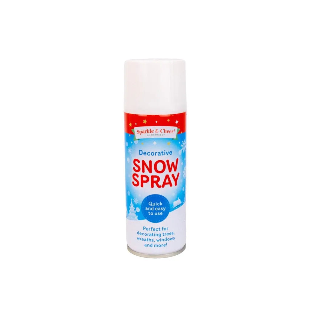 Sparkle And Cheer Decorative Christmas Snow Spray, 250ml – Festive Party & Gifting Decoration