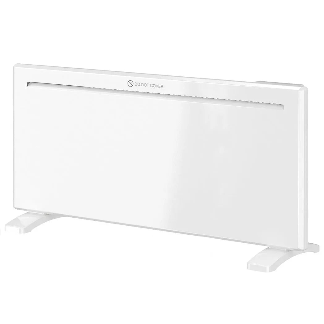 HOMCOM 2000W Smart WiFi Panel Heater with Weekly Timer & Anti-Frost – Wall Mounted or Freestanding, White