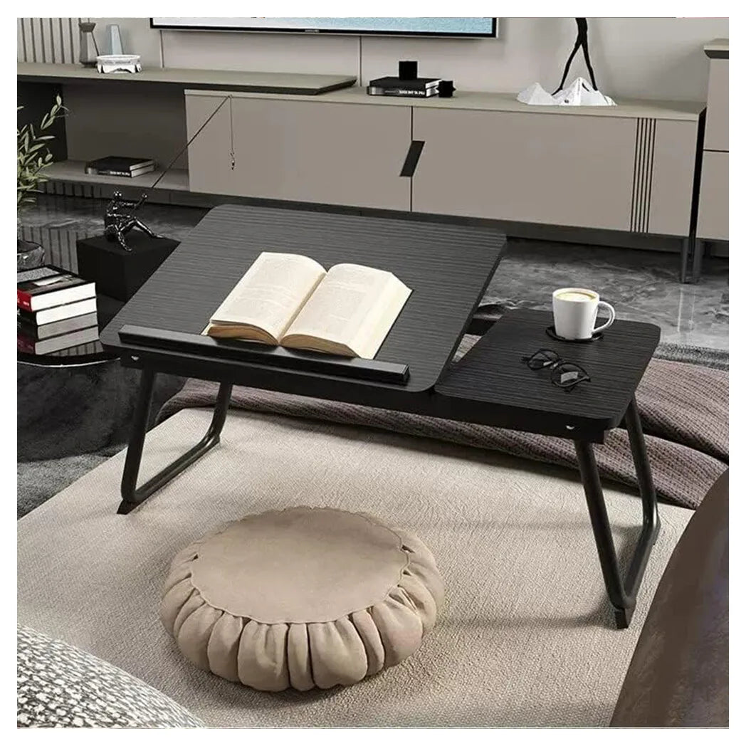 Folding Laptop Table Stand – Portable Bed Tray and Lap Desk for Sofa, Breakfast & Computer Use