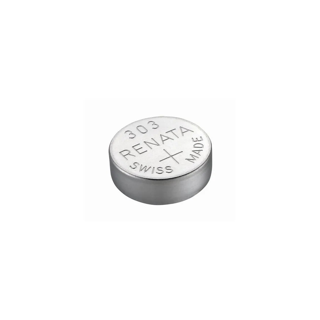 RENATA SP 303 Silver Oxide Watch Batteries, Pack of 10 – Higher Silver Content for Longer Life