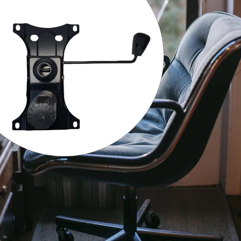 Replacement Office Chair and Stool Tilt Mechanism with Lock Lever and Base Plate – Repair Part, Medium