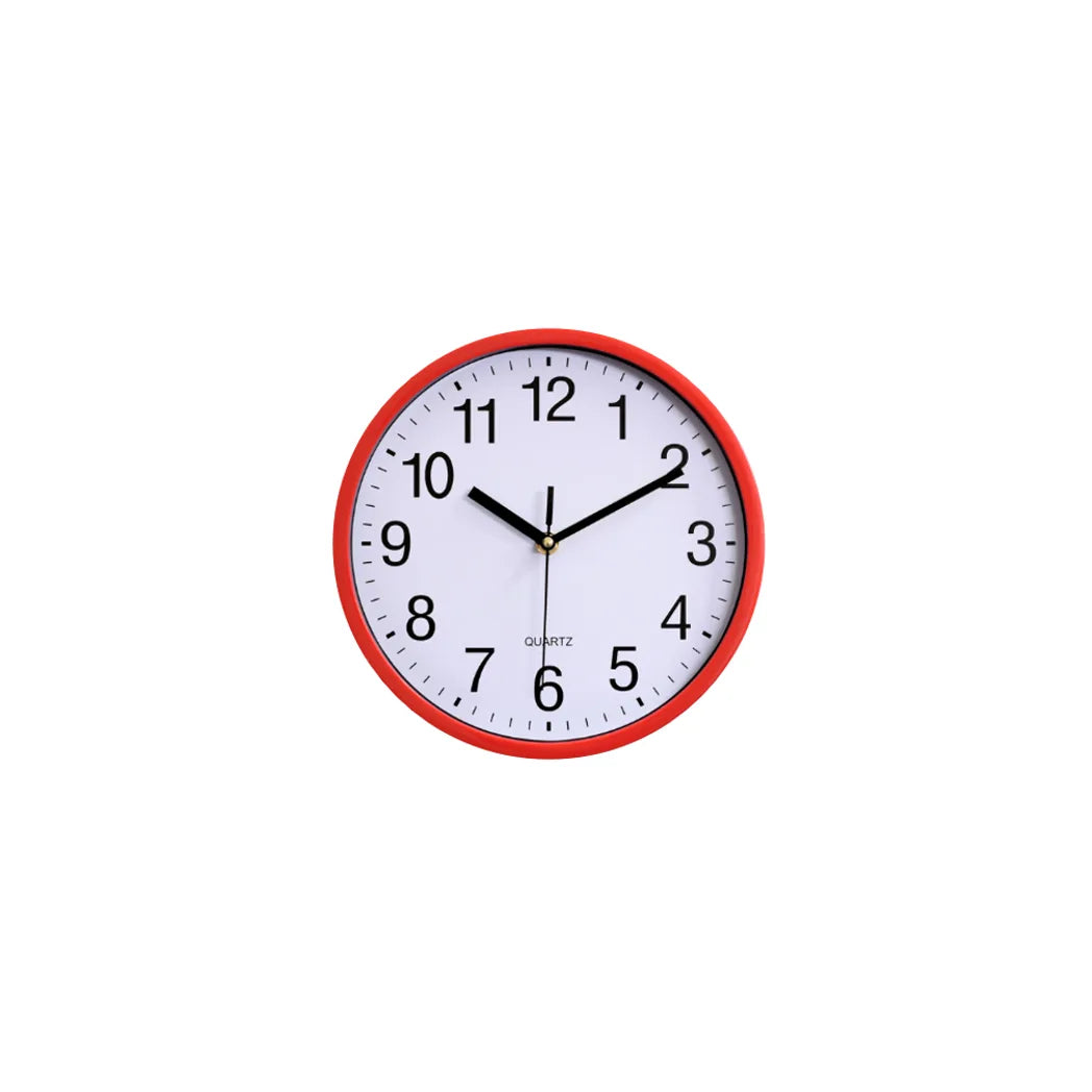 Standard Round Wall Clock – Classic Home Decor Timepiece, Assorted Colours