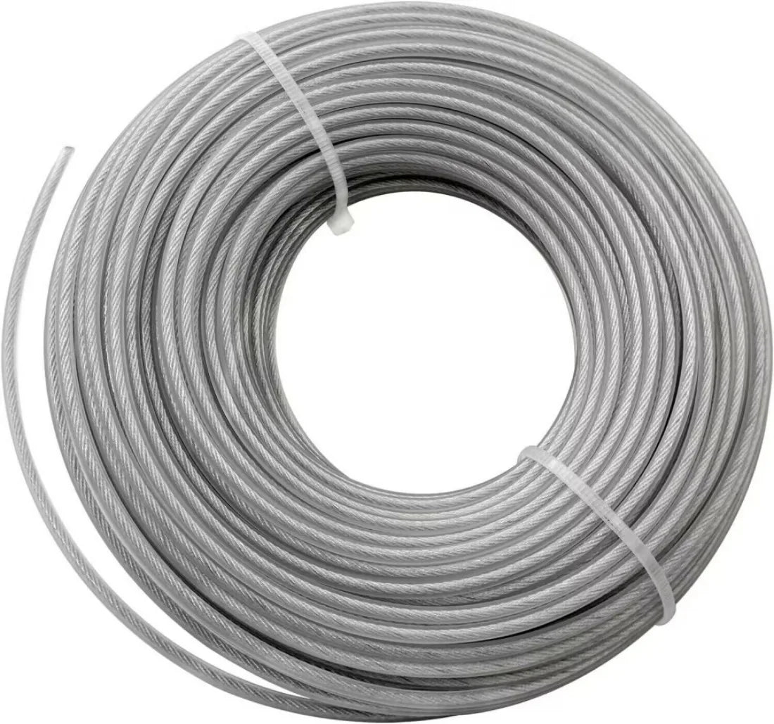 Steel Core Nylon Strimmer Line 3mm x 30m – Heavy Duty Trimmer Spool Cutting Wire for Garden Trimmers