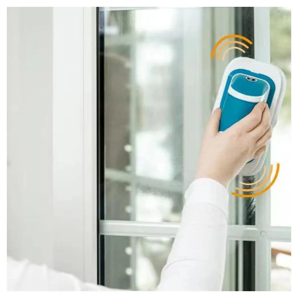 Cordless Vibrating Scrubber with Extendable Pole & 2 Brush Heads – Multi-Function Home Cleaning Brush