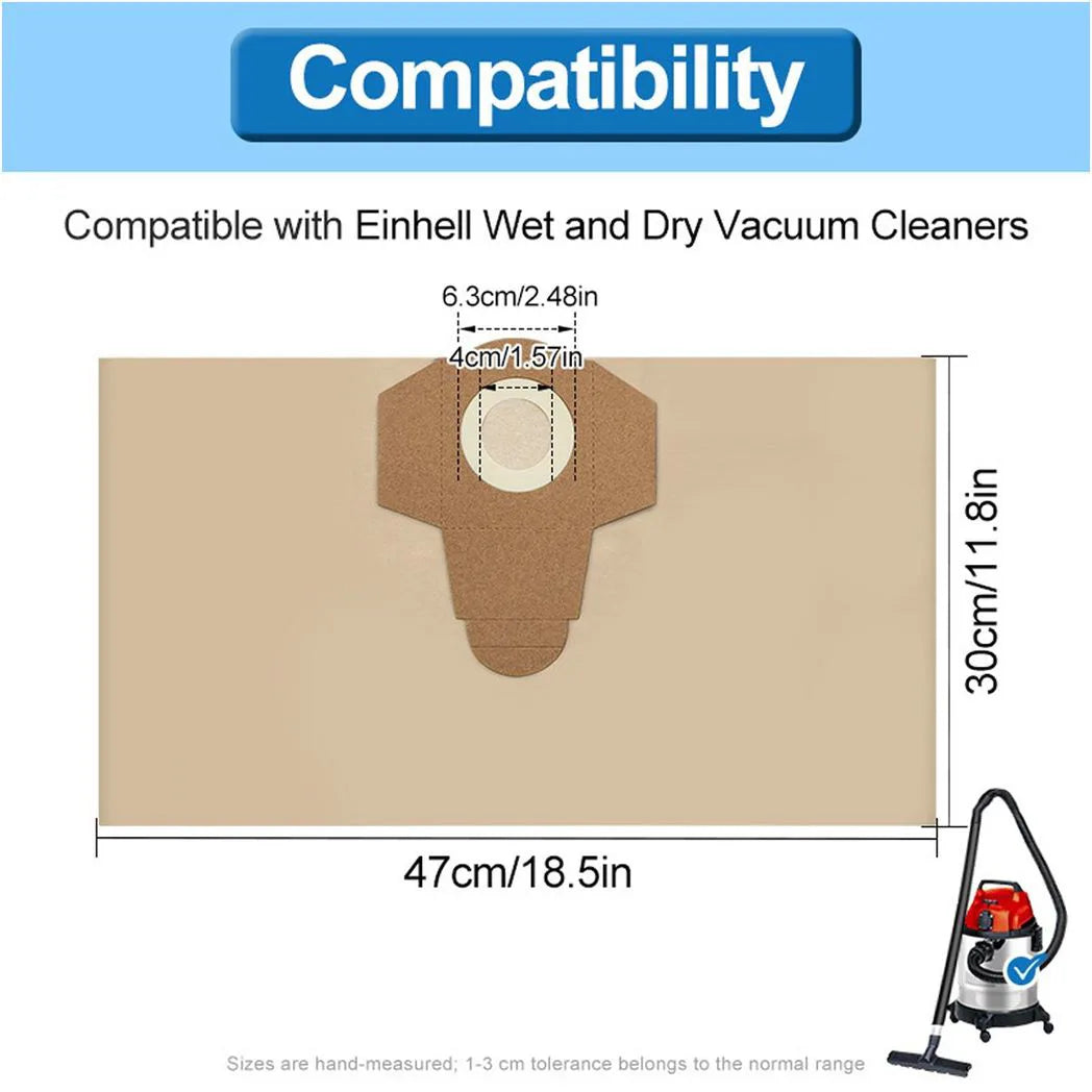 10pcs 20L vacuum cleaner accessories dust bag dust bag filter garbage bag