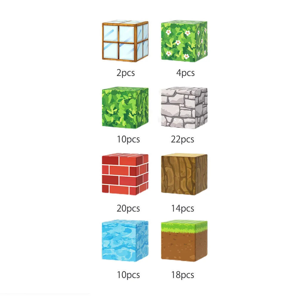 100-Piece Magnetic Building Blocks Set for Kids – Creative Educational Construction Toy for Ages 3+