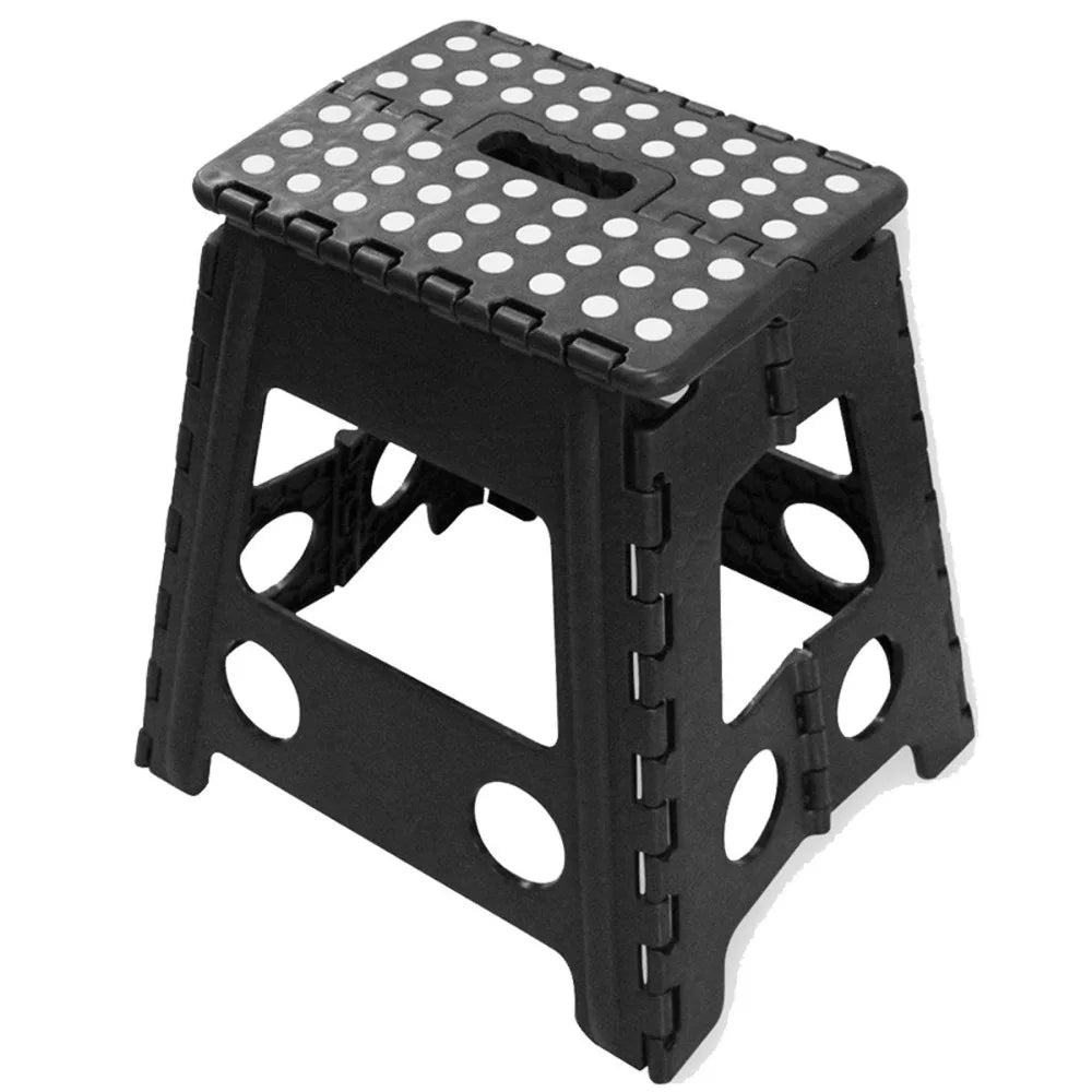 Large Folding Step Stool with 150kg Capacity – Heavy Duty Multi-Purpose Foldable Stool for Home and Kitchen