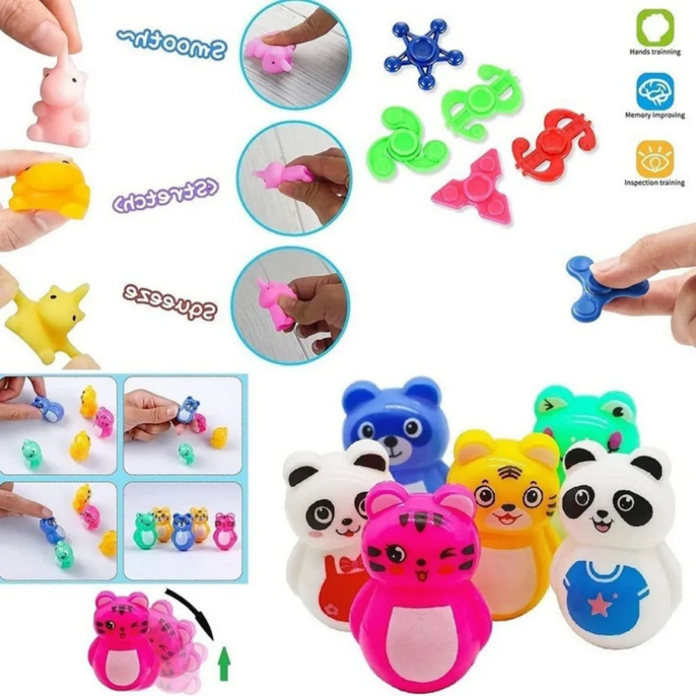 Party Bag Fillers Set, 206 Assorted Toys for Kids – Birthday Party Favours, Classroom Prizes & Gifts