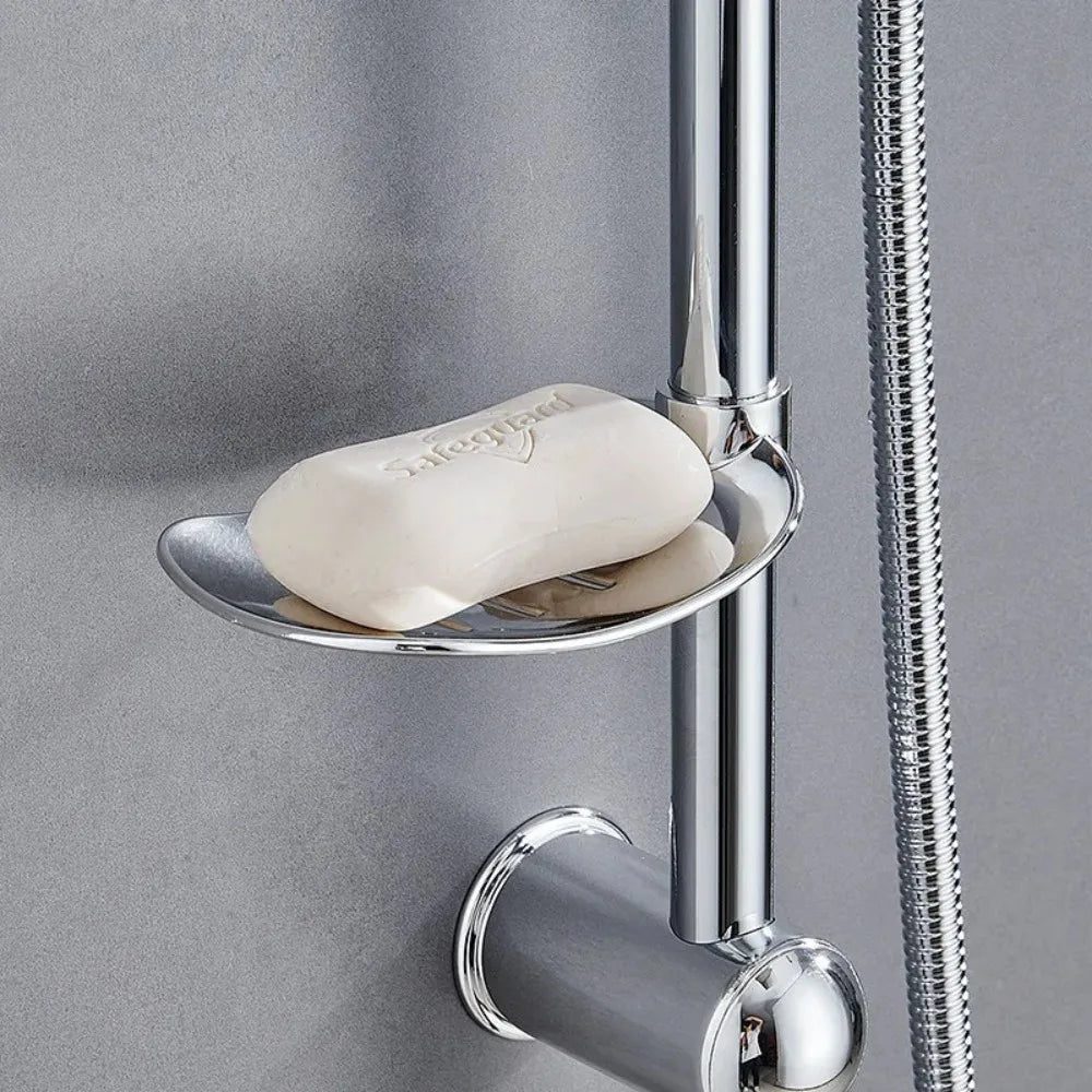 Modern Twin Head Shower Kit with Square Fixed Head, Riser Rail and Bath Mixer Tap – Chrome Complete Shower Unit