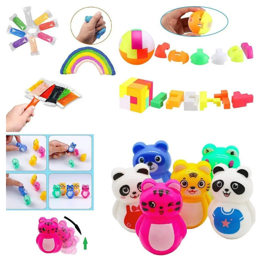 52 Piece Assorted Party Favours Toy Set for Kids – Party Bag Fillers, Pinata Fillers & Prizes