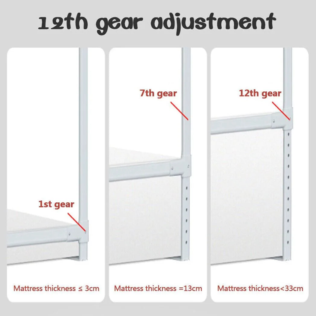 NEW 200cm Bed Safety Guard Folding Child Toddler Bed Rail Safety Protection Guard UK