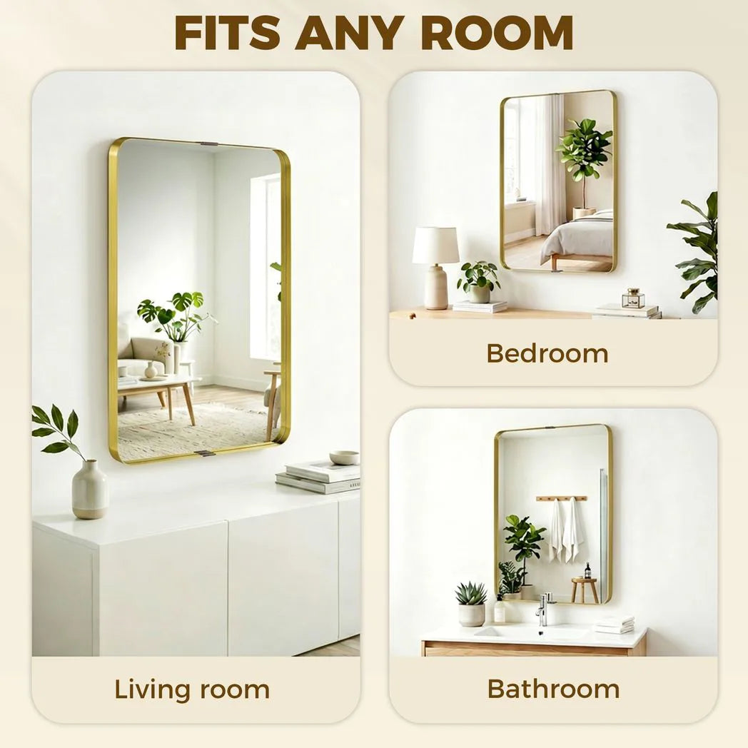 HOMCOM Rectangular Wall Mirror